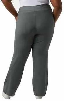 32 Degrees Wide Leg Pants Woman - Ribbed Semi-Flare Pant - Yoga Pants for Women