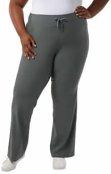 32 Degrees Wide Leg Pants Woman - Ribbed Semi-Flare Pant - Yoga Pants for Women