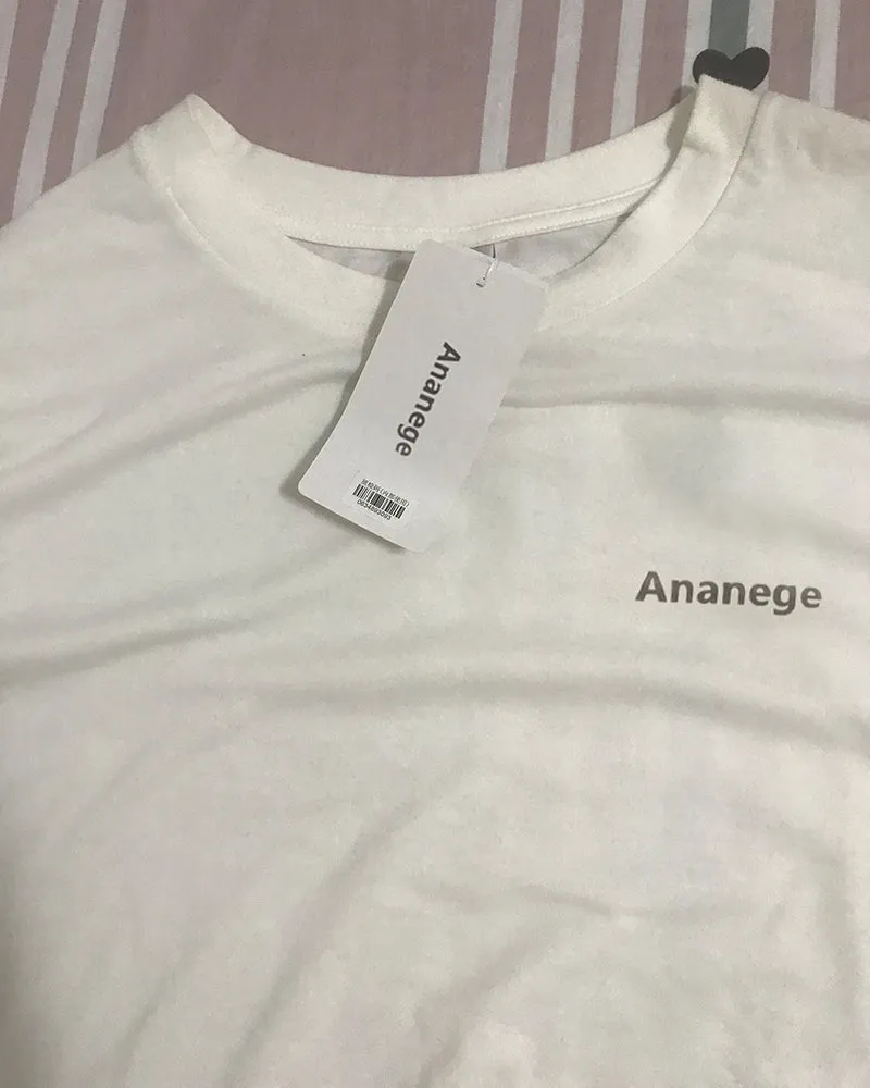 Ananege T-shirts, Men's Premium Tag-Free Cotton Underwear & Undershirts