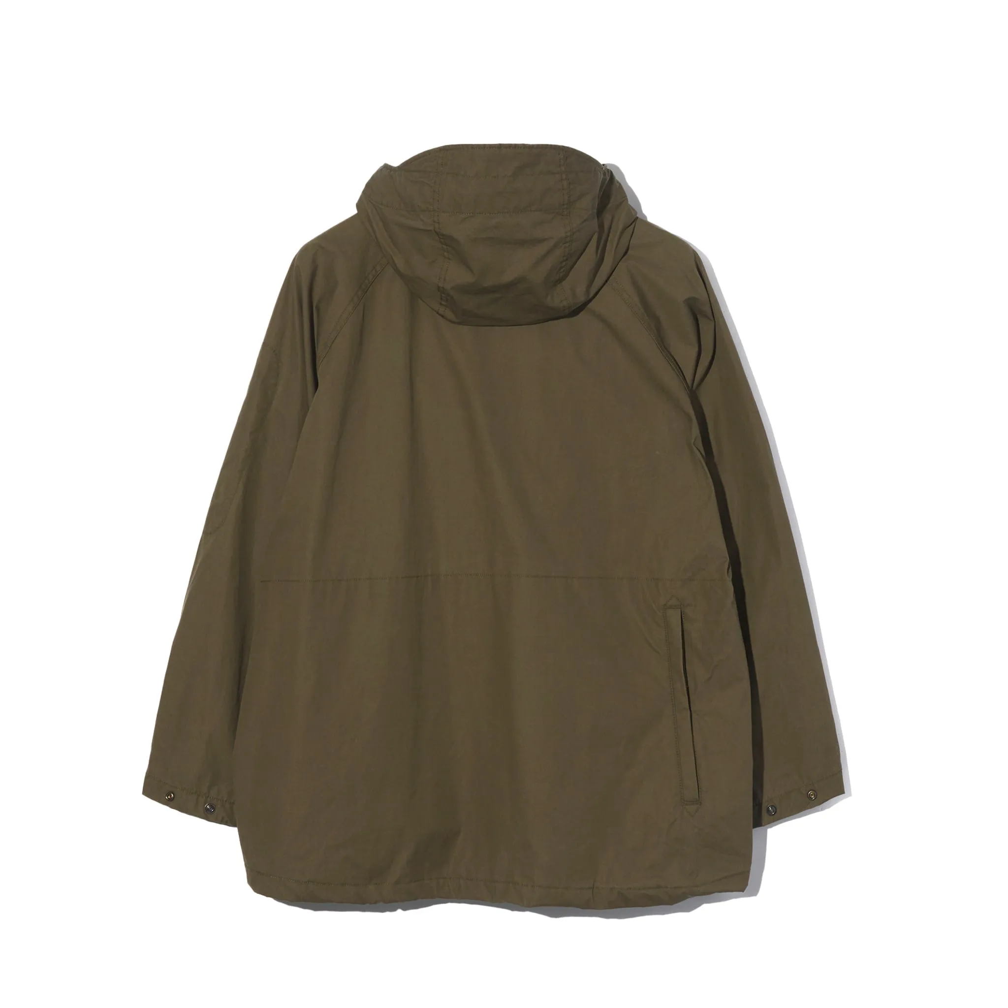 Atlantic Parka - Olive Coated Cotton Cloth