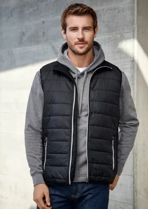 Biz Collection Mens Stealth Tech Vest (J616M)-Clearance