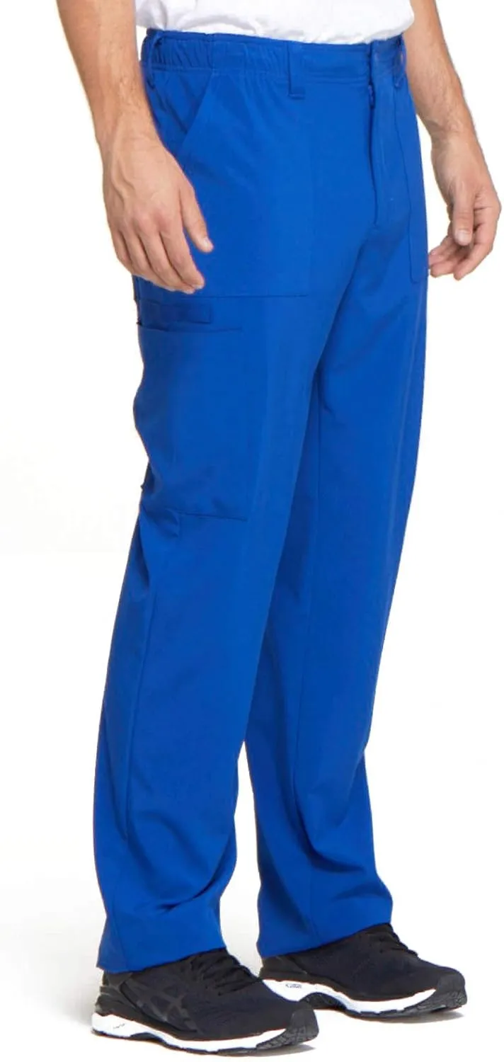 Dickies Scrub Pant for Men Natural Rise Drawstring Bottoms with 6 Pockets and Back Elastic Waistband - DK015