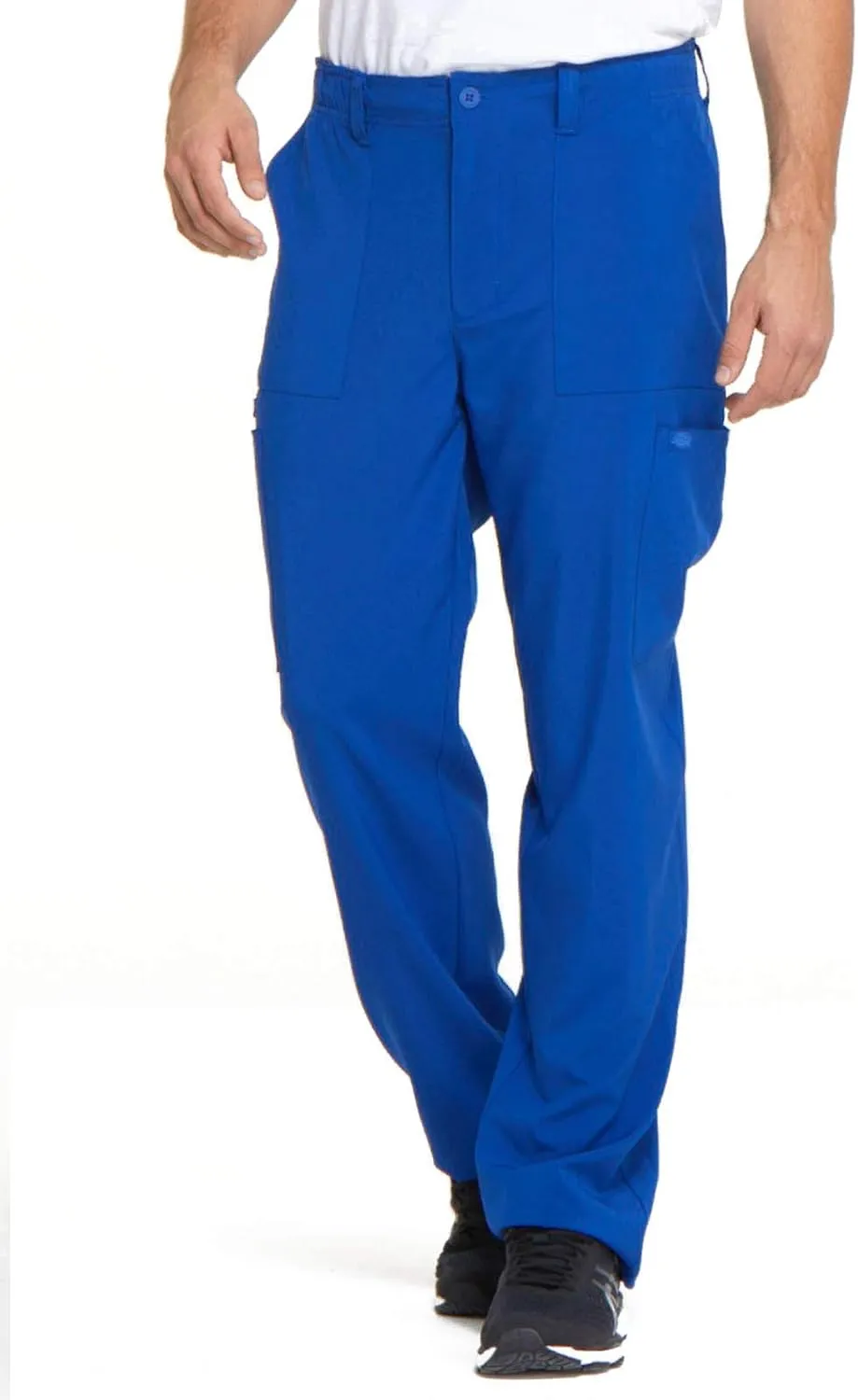 Dickies Scrub Pant for Men Natural Rise Drawstring Bottoms with 6 Pockets and Back Elastic Waistband - DK015