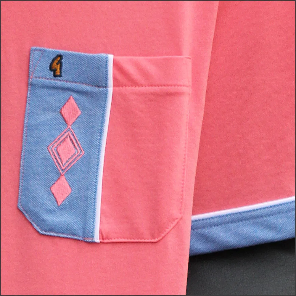 Gabicci X07 Coral Pattern T Shirt--