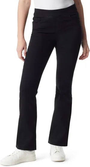 Gloria Vanderbilt Women's Amanda Pull on Boot Cut High Rise Jean Standard