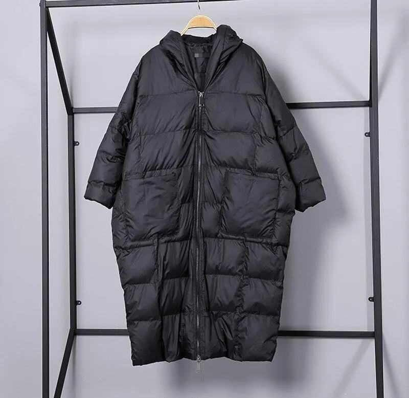 Hina Loose Hooded Parka | Marigoldshadows