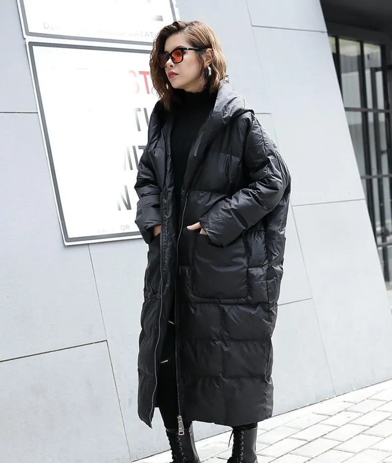 Hina Loose Hooded Parka | Marigoldshadows