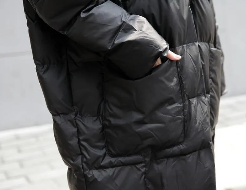 Hina Loose Hooded Parka | Marigoldshadows