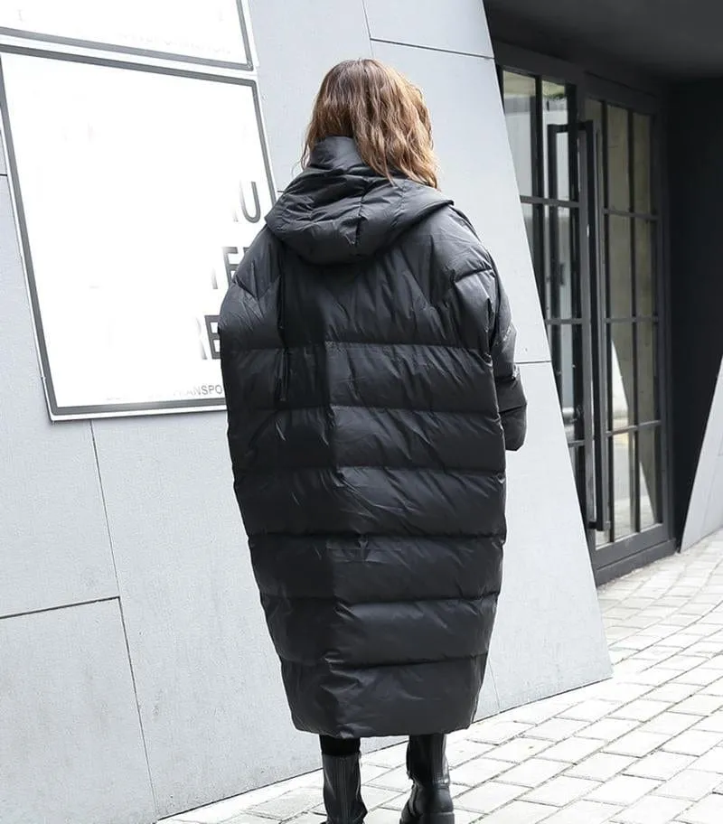 Hina Loose Hooded Parka | Marigoldshadows