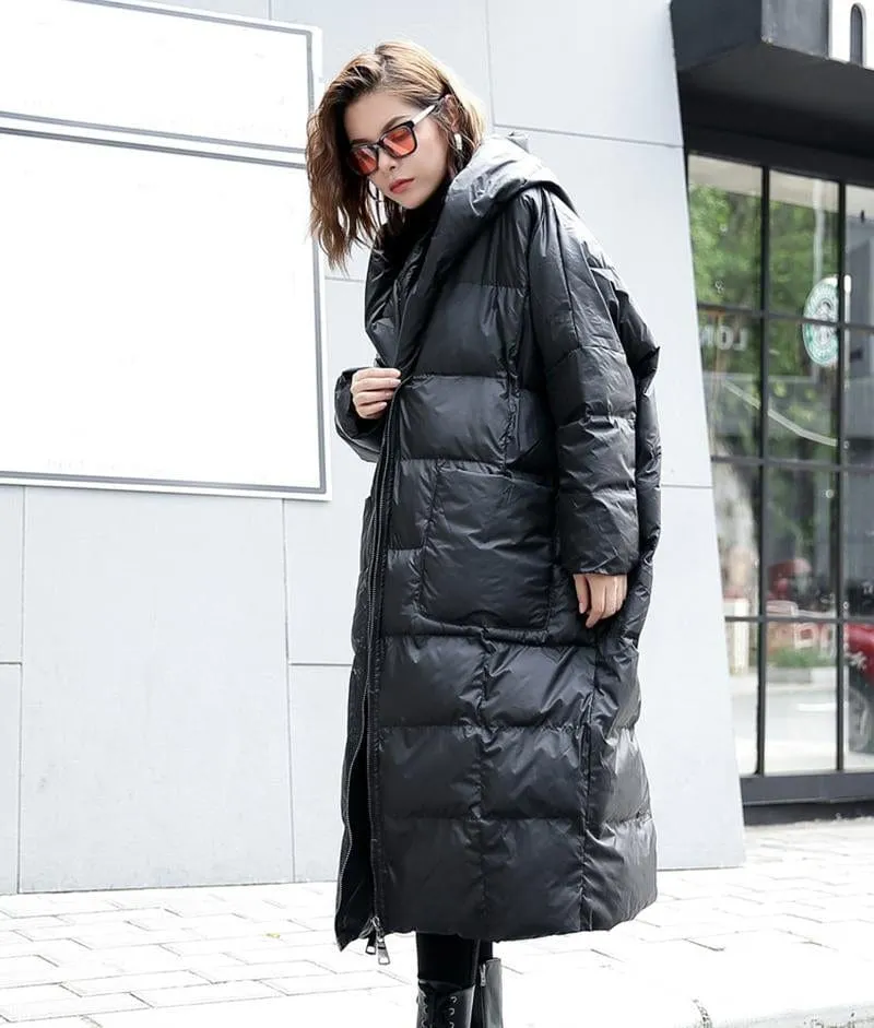 Hina Loose Hooded Parka | Marigoldshadows