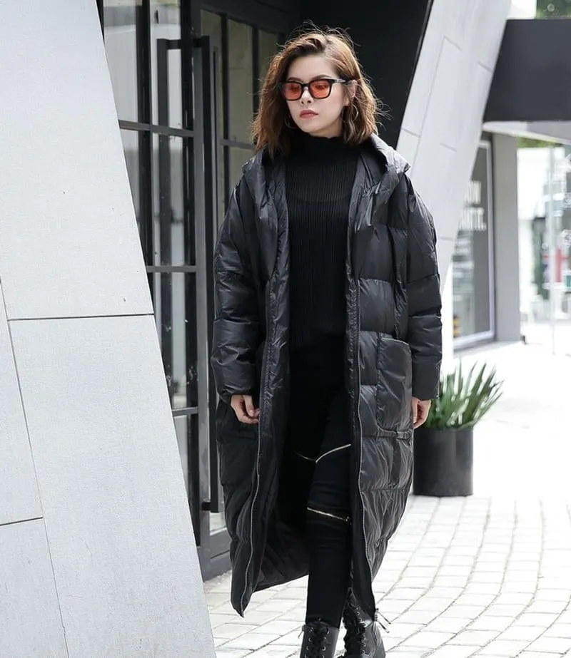 Hina Loose Hooded Parka | Marigoldshadows