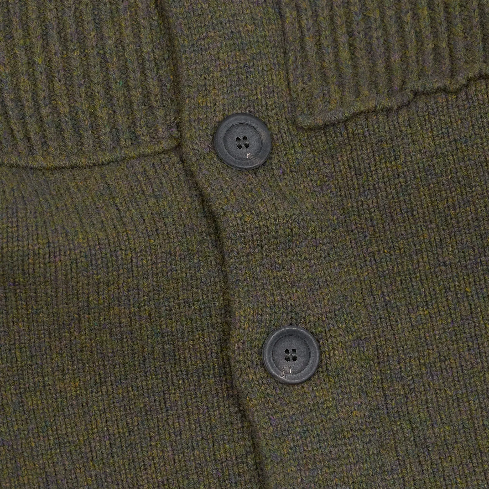 Inis Meáin Button Up Storm Knit Jacket