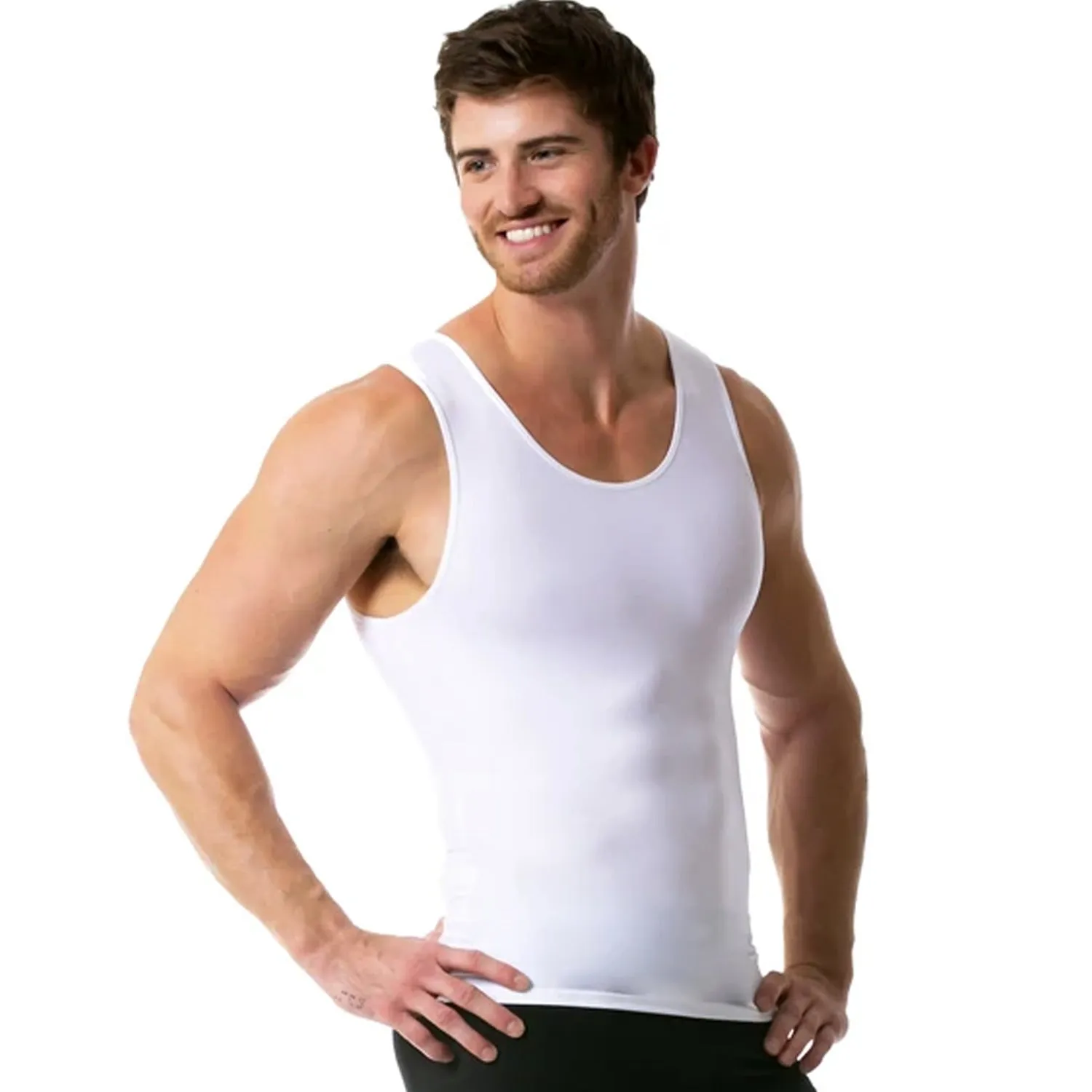 Insta Slim High Compression Muscle Tank MS0001 Made in USA