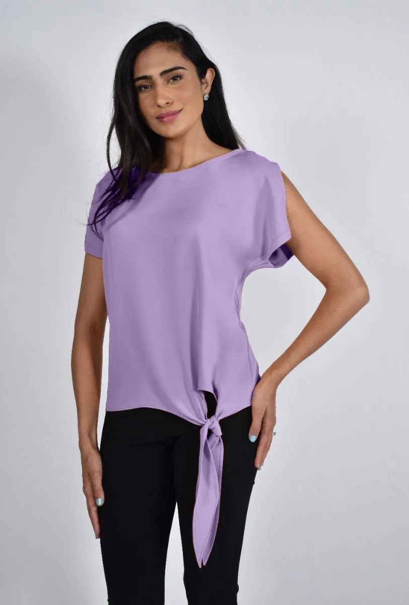 IRIS SIDE TIE TOP - FRANK LYMAN  181224
