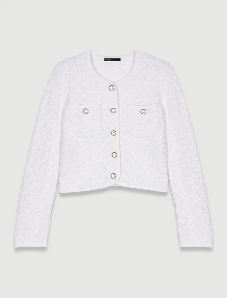 Knit cardigan