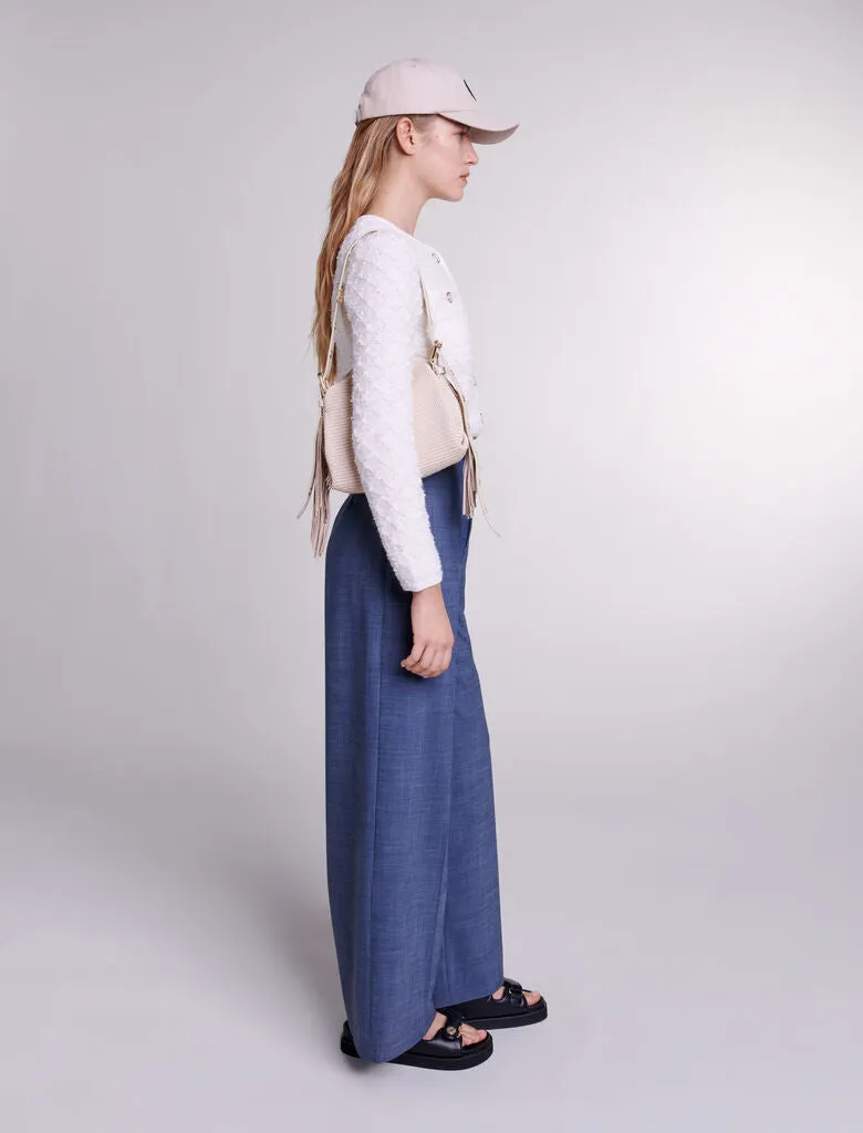 Knit cardigan