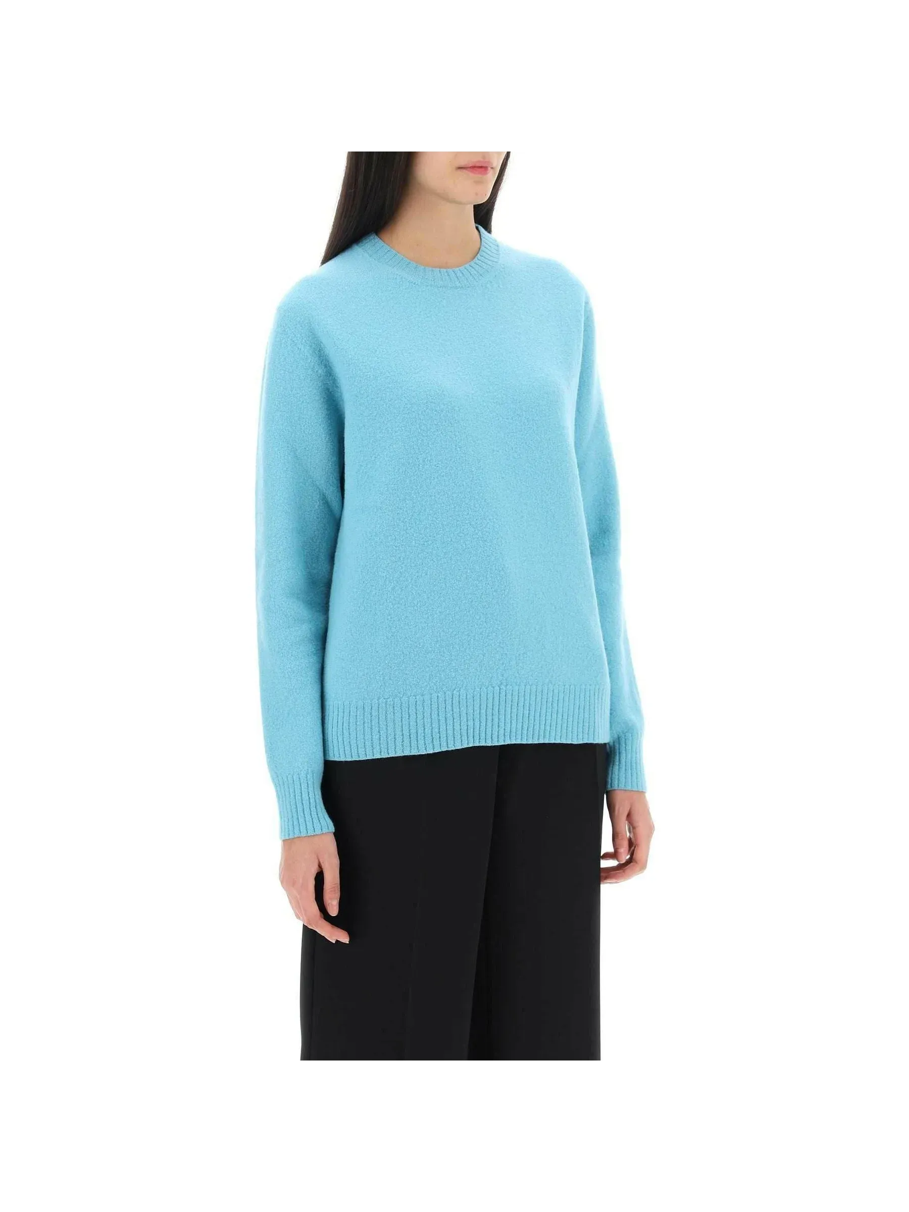 Knit Wool Crew Sweater