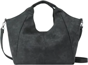 Large Vintage Tote Bag for Women Soft Vegan Leather Handbags for Work Travel Shoulder Crossbody Purse Satchel