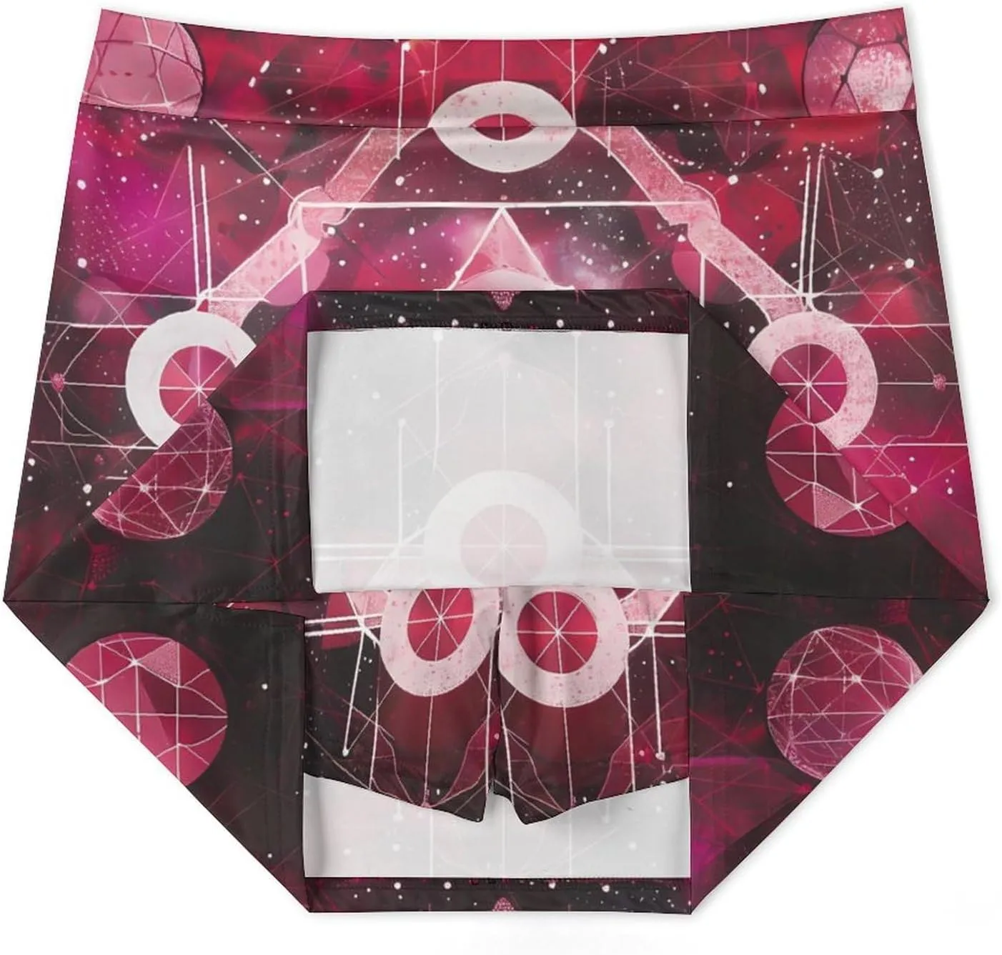 Mandala Mystical Geometric Polygonal Women's Skort Athletic Skirt Golf Skorts A-line Skirts with Built-in Shorts Pockets