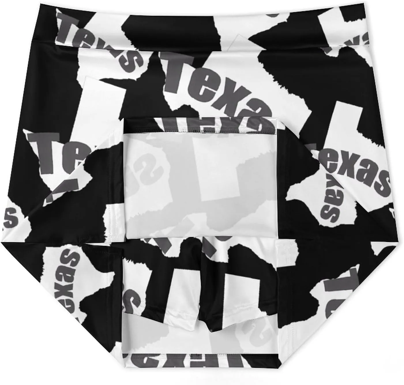 Map of Texas Women's Skort Athletic Skirt Golf Skorts A-line Skirts with Built-in Shorts Pockets
