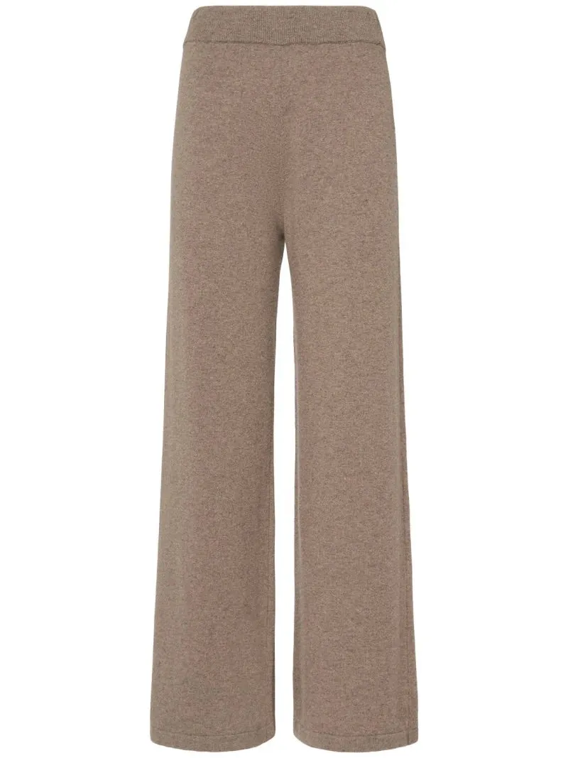 Maxmara Weekend Tennis Knit Trouser in Light Brown