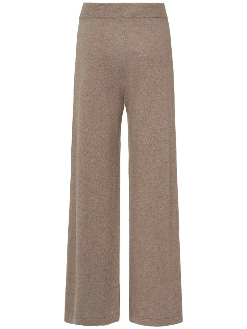 Maxmara Weekend Tennis Knit Trouser in Light Brown