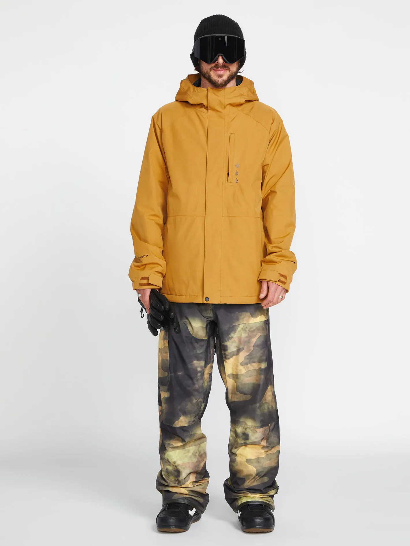 Mens Dua Insulated Gore Jacket - Caramel
