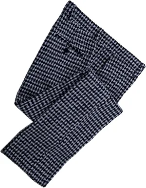 Mens Tweed Dress Pants Houndstooth Plaid Suit Trouser Regular Fit Stretch Wool Business Casual Pants Long for Men