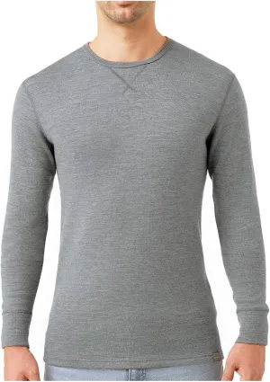MERIWOOL Mens Base Layer 100% Merino Wool Heavyweight 400g Thermal Shirt for Men
