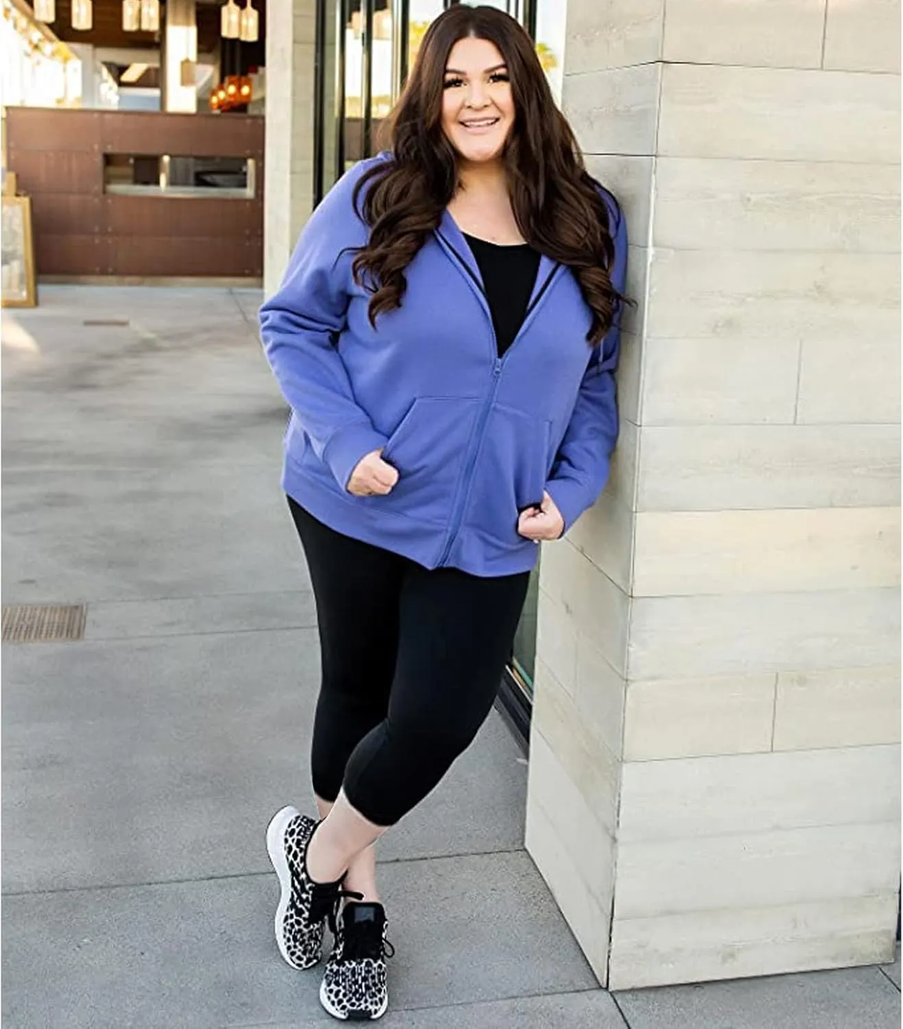 NEW YOUNG 3 Pack Plus Size Leggings with Pockets for Women,High Waist Tummy Control Workout Yoga Pants