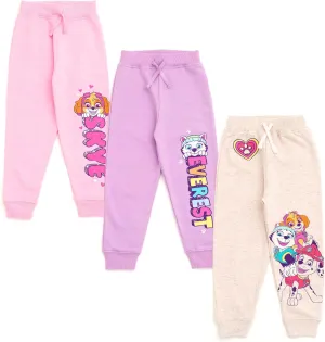 Paw Patrol Fleece 3 Pack Pants Toddler to Little Kid Sizes (2T - 7-8)