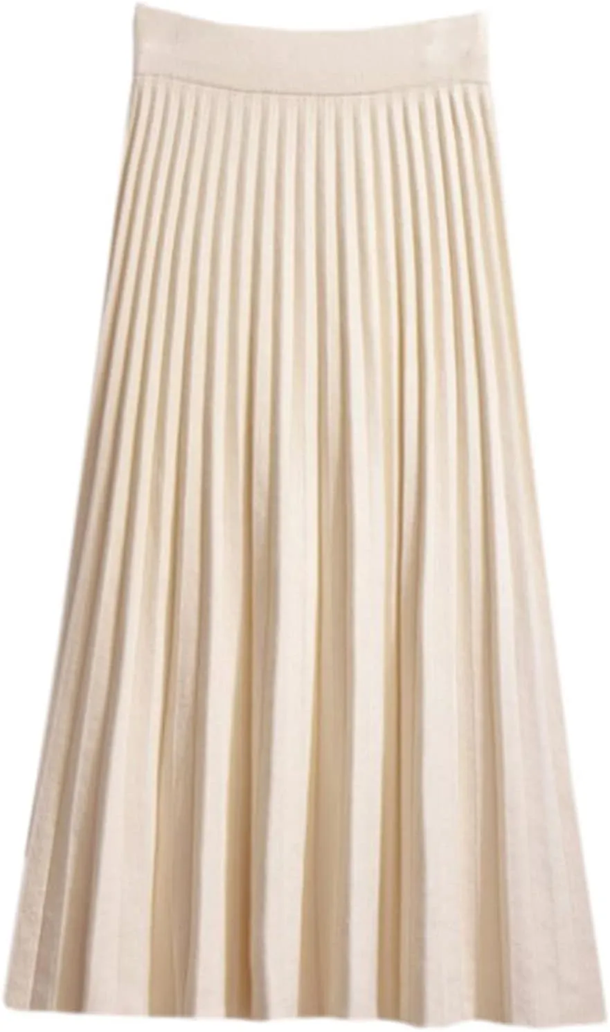 SANGTREE Women's Pleated Knit Maxi Skirt
