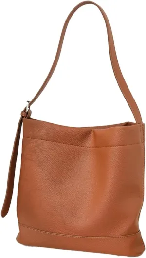 Soft Vegan Leather Bucket Shoulder Tote Bags for Women Casual Crossbody Purse Ladies Working Top Handle Satchel 2pcs