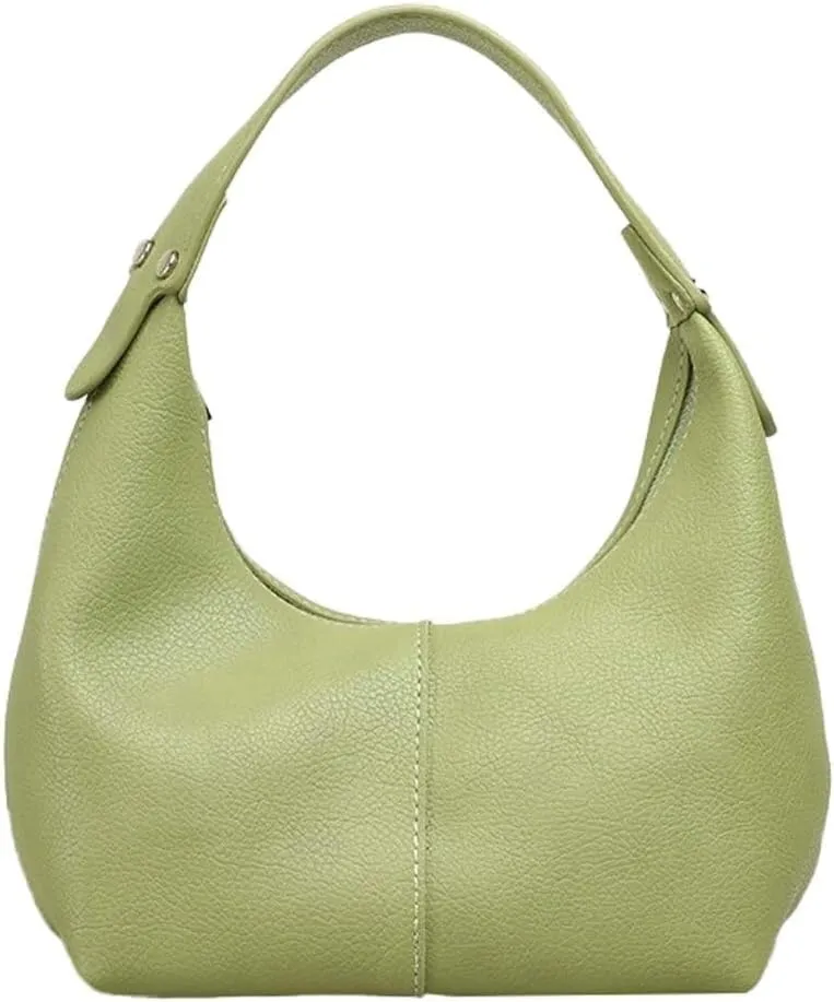 Soft Vegan Leather Hobo & Shoulder Dumpling Handbags for Womens Small Tote Purse Featuring