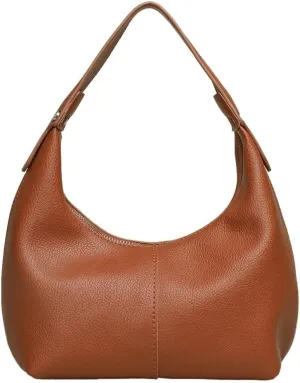 Soft Vegan Leather Hobo & Shoulder Dumpling Handbags for Womens Small Tote Purse Featuring