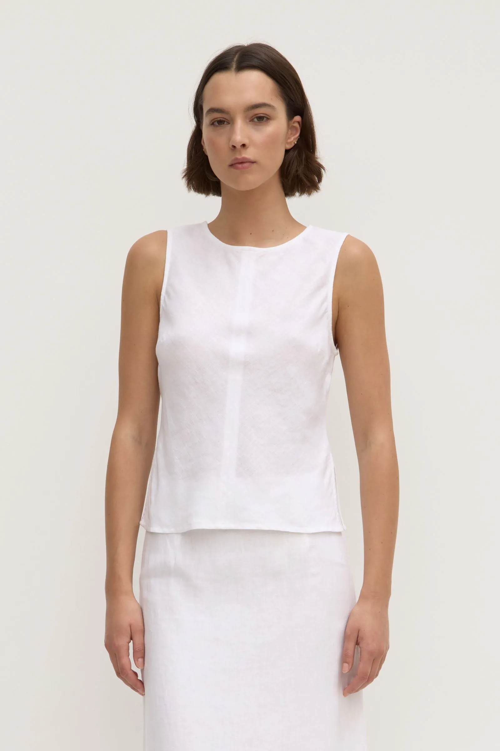 Solis Linen Top