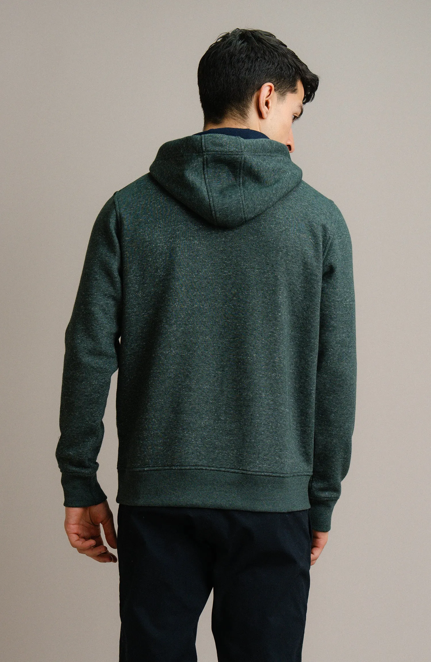 Textured Neps Pullover - Green