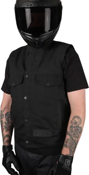 THRASHIN SUPPLY CO. Nightrider v2 Riding Vest - Black - Medium - TMJ-12-09