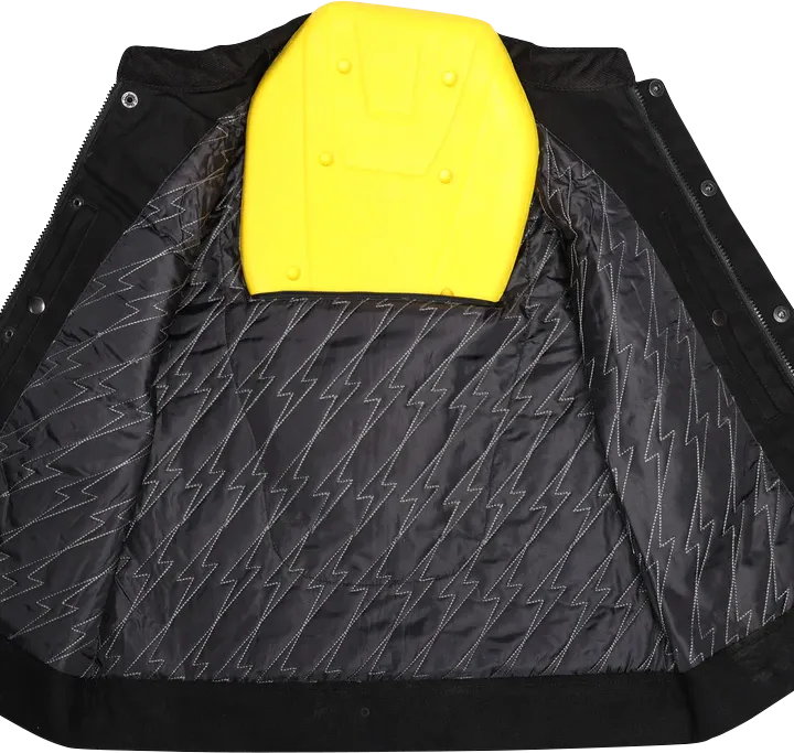 THRASHIN SUPPLY CO. Nightrider v2 Riding Vest - Black - Medium - TMJ-12-09