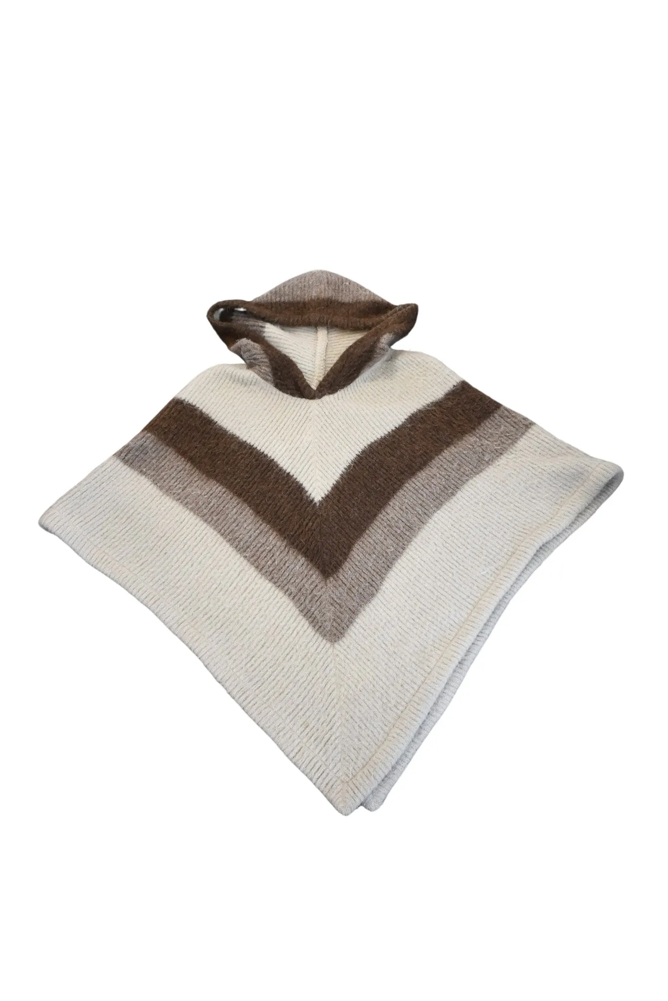 Vintage Eider knit Icelandic poncho, OSFM