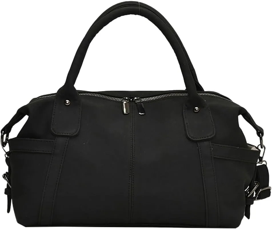 Vintage Tote Bags for Women Large Vegan Leather Shoulder Crossbody Purses Handbags Top Handle Ladies Travel Satchel
