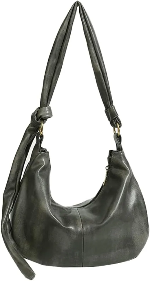Womens Casual Shoulder Bags Soft Vegan Leather Crossbody Tote Purse Large Dumpling Handbag Top Handle Satchel