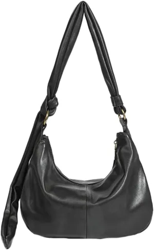 Womens Casual Shoulder Bags Soft Vegan Leather Crossbody Tote Purse Large Dumpling Handbag Top Handle Satchel