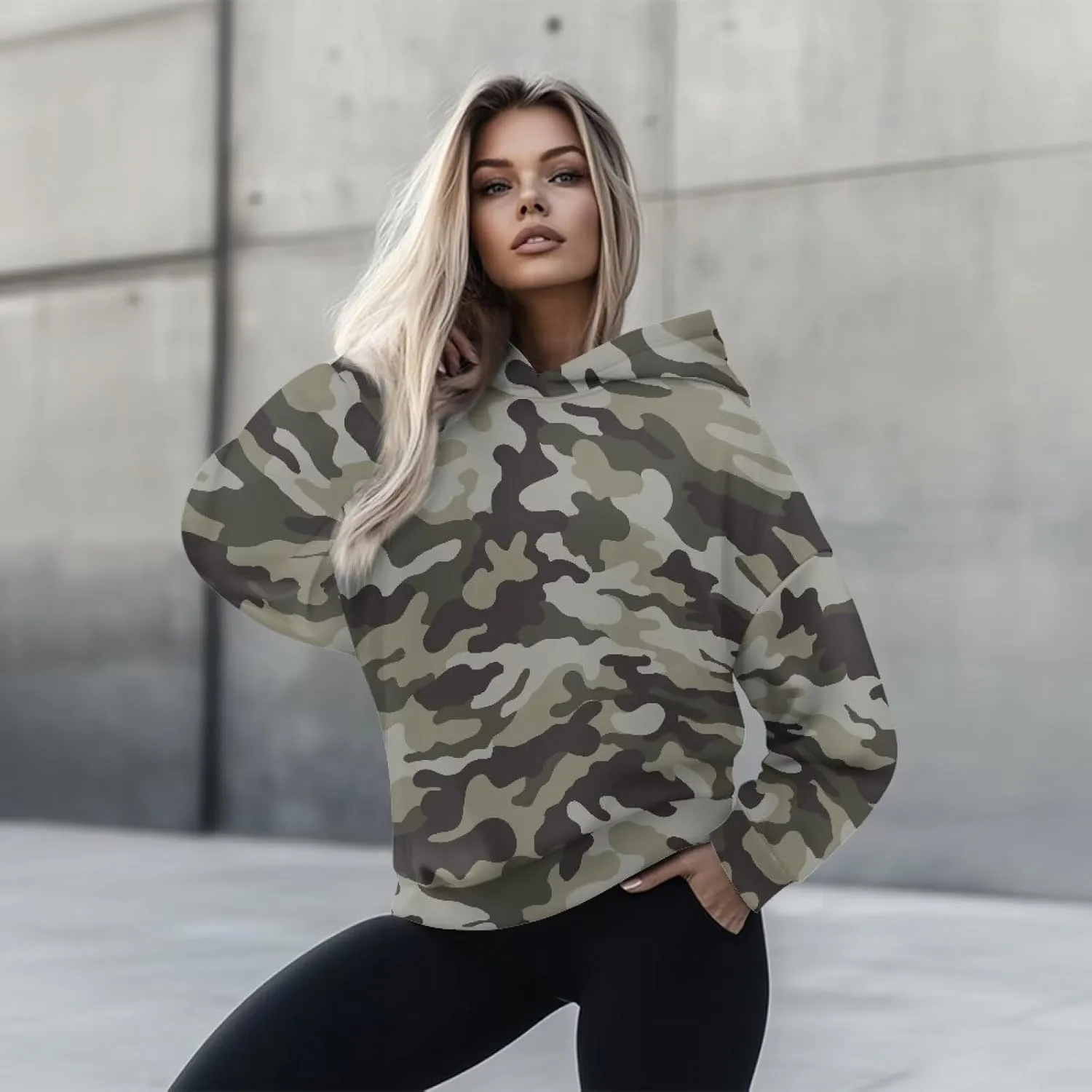 Women's Hoodies Oversized Long Sleeve Sweatshirt Casual Fall Outfits Loose Fit Pullover Tops Sizes S-2XL