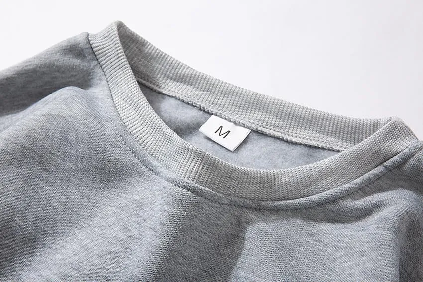 Womens Oversized Crewneck Sweatshirts Solid Color Hoodies Pullover Fall Outfits Teen Girls Cute Casual Fashion Tops
