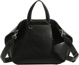 Womens Soft Faux Leather Shoulder Crossbody Bag Large Working Tote Purse Casual Top Handle Handbags Designer Satchel