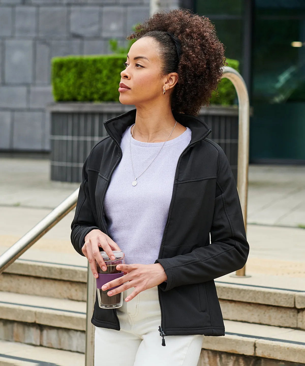 Womens Uproar softshell | Navy/Navy